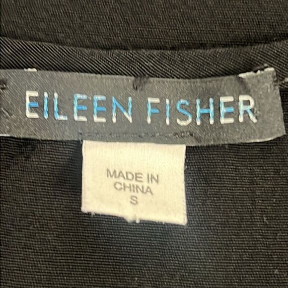 Eileen Fisher Women's Classic Black High Low Sleeveless Layer Top Blouse Size S - Picture 4 of 6